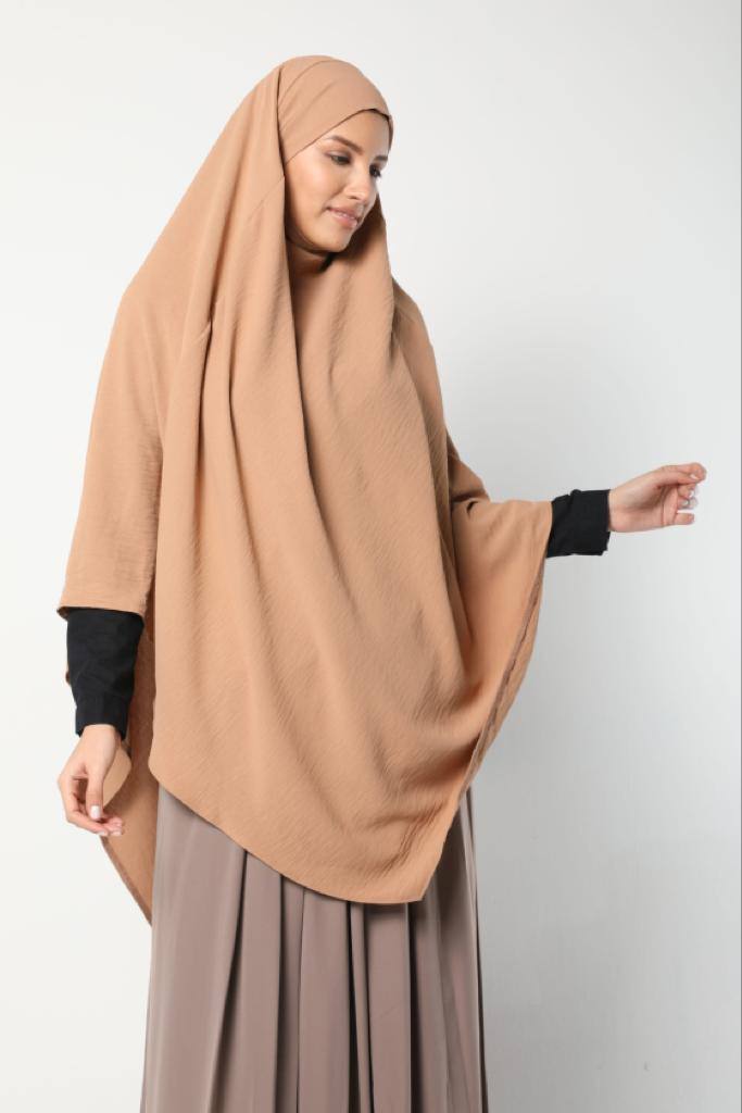Lüks Aerobin Khimar Hijab